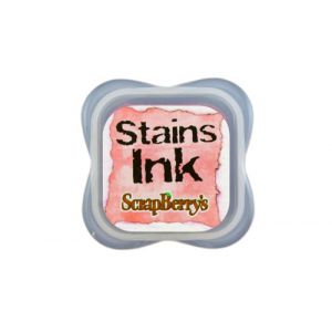 Tusz do papieru StainsInk ScrapBerrys  Czerwony